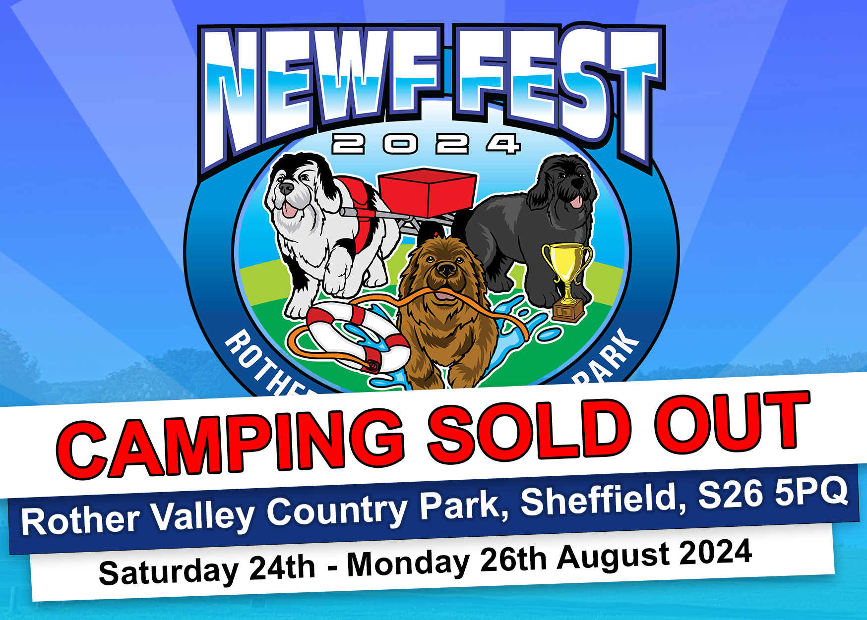 Newf Fest 2024 Camping SOLD OUT